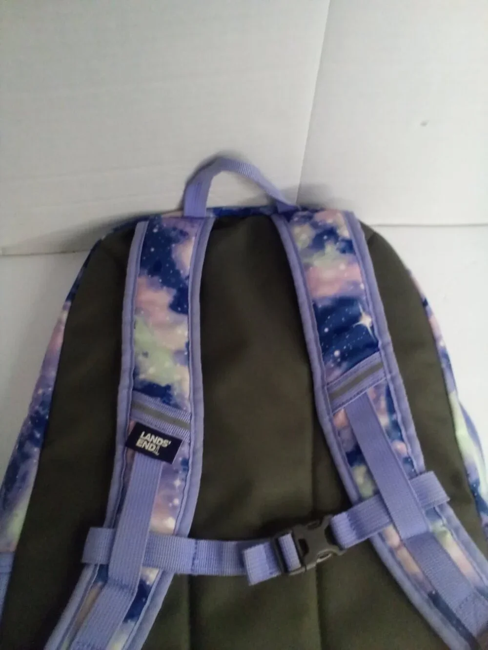 Lands End questions any backpack